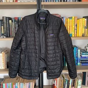Women’s Black Patagonia Nanopuff